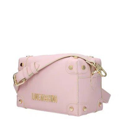 Love Moschino Shoulder Bags Women Polyurethane Pink / Pink Cypria