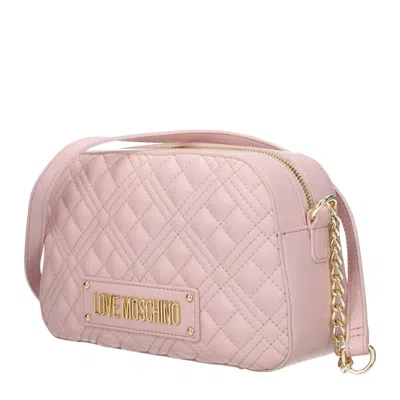 Love Moschino Shoulder Bags Women Polyurethane Pink / Pink Cypria