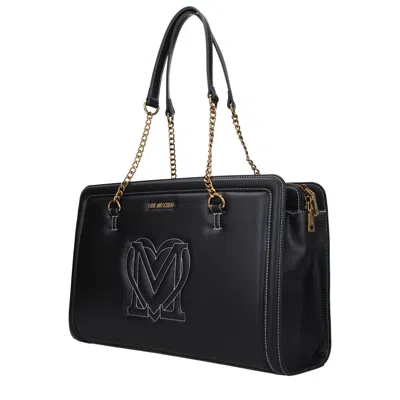 Love Moschino Shoulder Bags Women Polyurethane Black