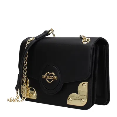 Love Moschino Shoulder Bags Women Polyurethane Black