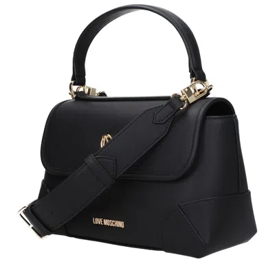 Love Moschino Hand Bags Women Polyurethane Black