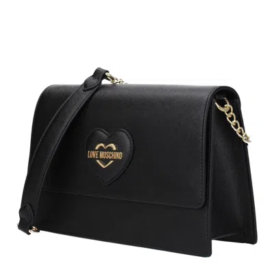 Love Moschino Shoulder Bags Women Polyurethane Black