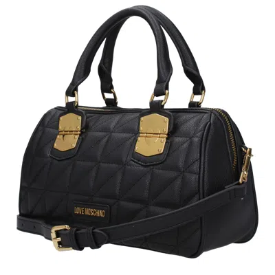 Love Moschino Hand Bags Women Polyurethane Black