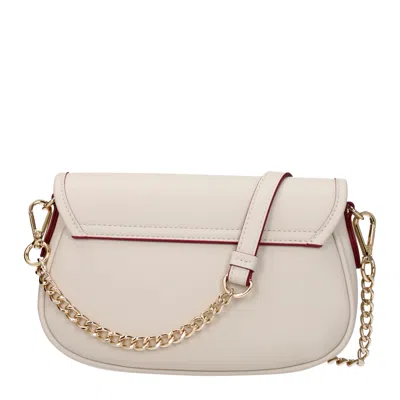 Love Moschino Shoulder Bags Women Polyurethane Beige/ivory