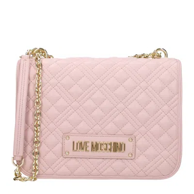 Love Moschino Shoulder Bags Women Polyurethane Pink