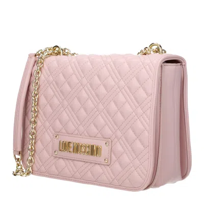 Love Moschino Shoulder Bags Women Polyurethane Pink