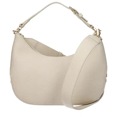 Love Moschino Shoulder Bags Women Polyurethane Beige/ivory