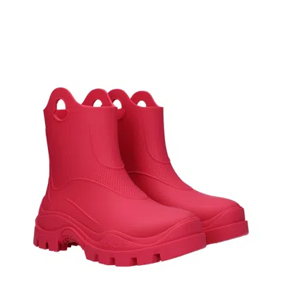Moncler High Ankle Boots With Chunky Sole