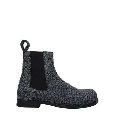Loewe Campo Chelsea Boot In Brushed Suede
