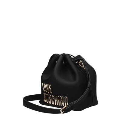 Love Moschino Shoulder Bags Woman Polyurethane Black