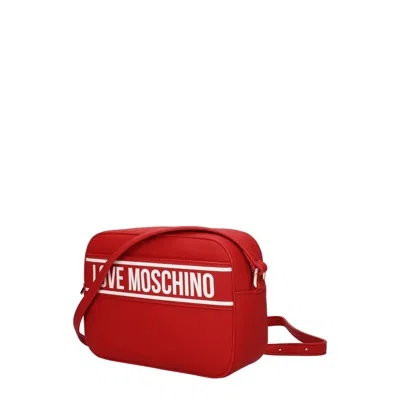 Love Moschino Shoulder Bags Woman Polyurethane Red