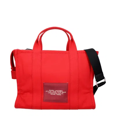 Marc Jacobs Red 'the Canvas Medium' Tote
