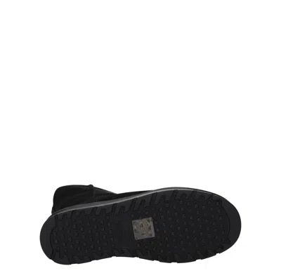 Love Moschino Boots Women Suede Black