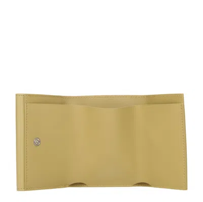 Jil Sander Wallets Women Leather Yellow/lemon