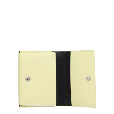 Jil Sander Document Holder Women Leather Yellow/lemon