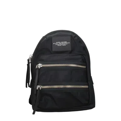 Marc Jacobs The Biker Black Nylon Medium Backpack