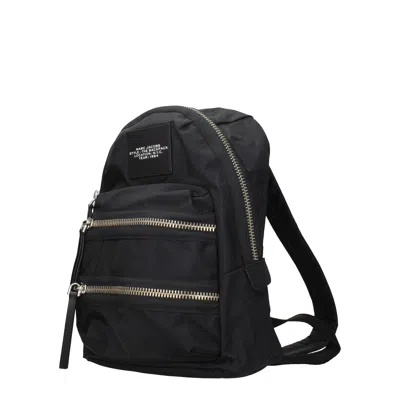 Marc Jacobs The Biker Black Nylon Medium Backpack