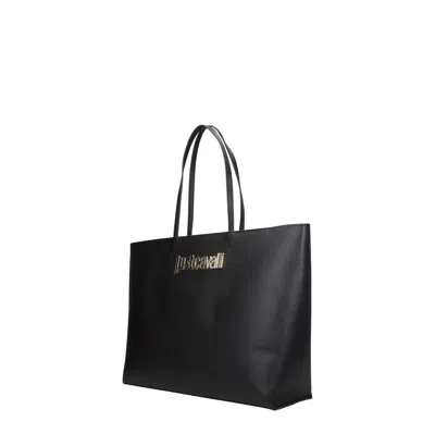 Just Cavalli Shoulder Bags Women Polyurethane Black