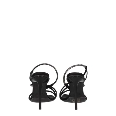 Max Mara Sandals With Micro Crystals