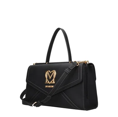 Love Moschino Hand Bags Women Polyurethane Black