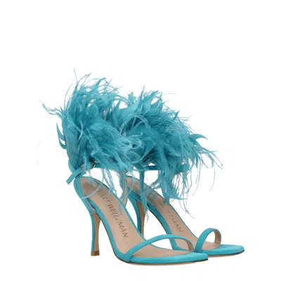 Stuart Weitzman Plume 100 Sandals