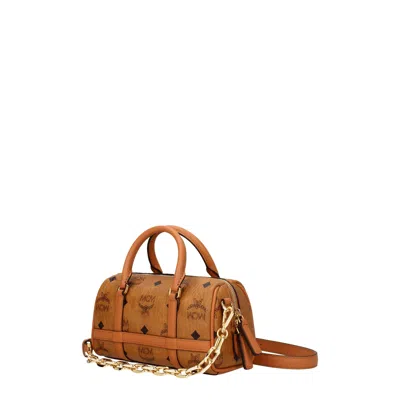 Mcm Small Soft Berlin Visetos Crossbody Bag