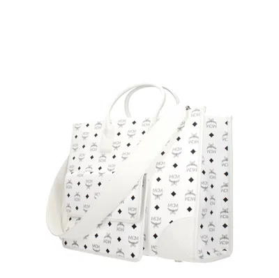 Mcm Munchen Large Monogram Tote Bag