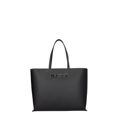 Just Cavalli Shoulder Bags Women Polyurethane Black