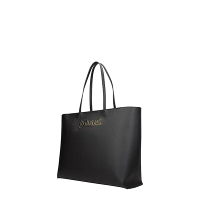 Just Cavalli Shoulder Bags Women Polyurethane Black