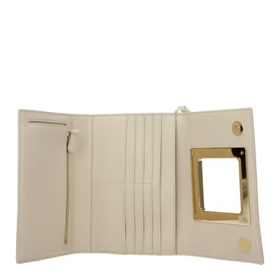 Love Moschino Shoulder Bags Women Polyurethane Beige/ivory