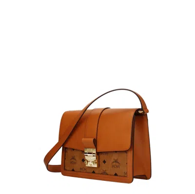 Mcm Tracy Leather Crossbody Bag