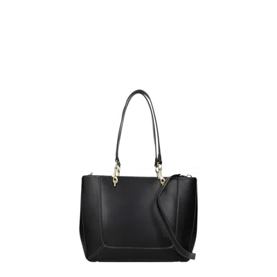 Love Moschino Shoulder Bags Eco Friendly Woman Polyurethane Black