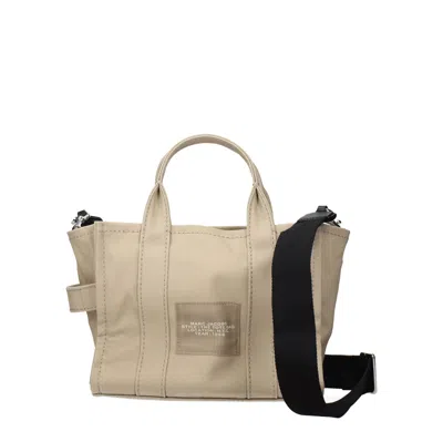 Marc Jacobs Medium Beige Canvas Tote Bag