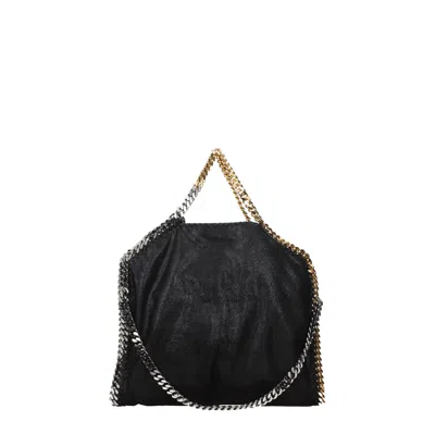 Stella Mccartney Falabella Tiny Crossbody Bag In Black