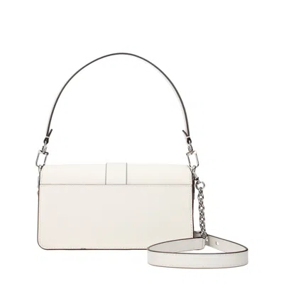 Michael Kors Hand Bags Greenwich Md Women Leather White/white Optical