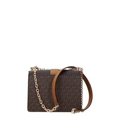Michael Kors Shoulder Bags Greenwich Sm Women Fabric Brown/acorn