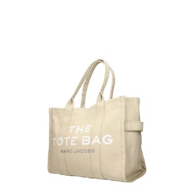 Marc Jacobs Shoulder Bags Tote Woman Fabric Beige/light Sand