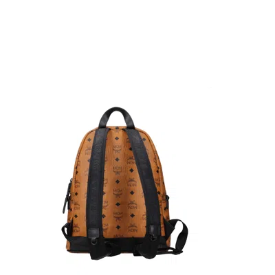 Mcm Stark Packable Backpack In Monogram Nylon