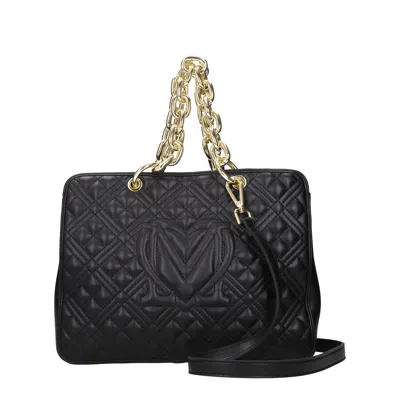 Love Moschino Hand Bags Women Polyurethane Black
