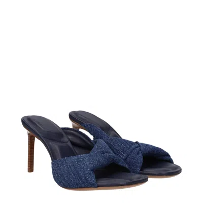 Jacquemus Bagnu Twist Towel Mules
