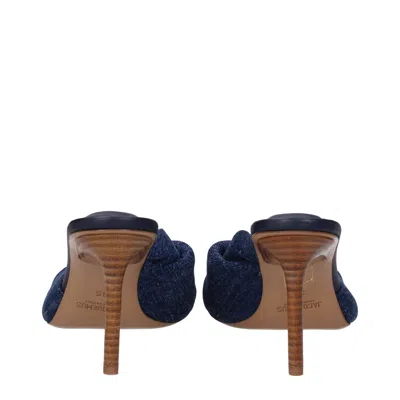 Jacquemus Bagnu Twist Towel Mules