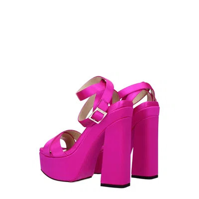 Jimmy Choo Gaia 140 Platform Sandals In Pink