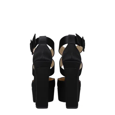 Jimmy Choo Gian 140 Platform Leather Pumps