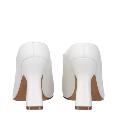 LOEWE LOEWE SANDALS WOMEN'S LEATHER WHITE 
