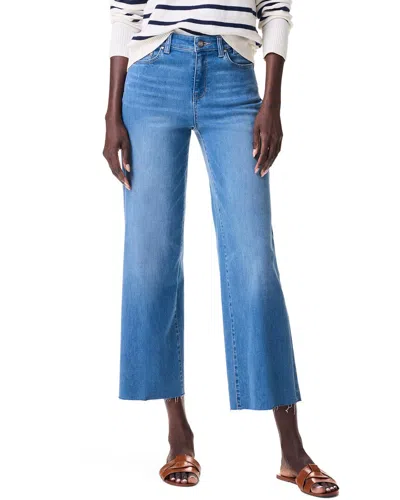 Nic + Zoe Frayed Hem Boyfriend Ankle Jeans In Multi
