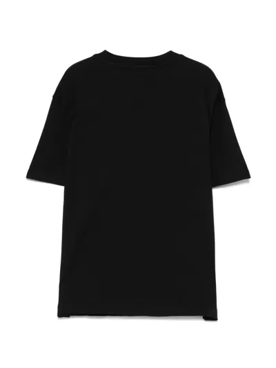 Msgm Logo-print T-shirt In 黑色
