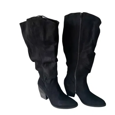 Very G Women's Penny Wide Tall Boot In Black In Black