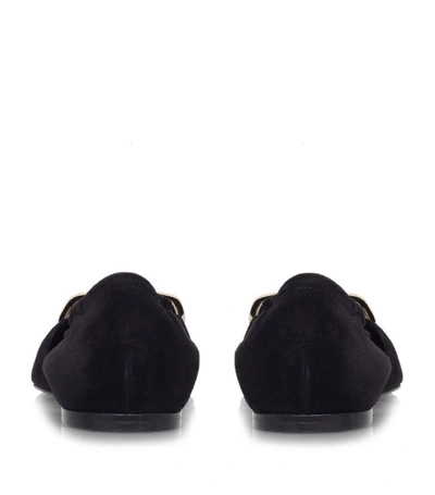 Shop Roger Vivier Chips Suede Ballerina Flats