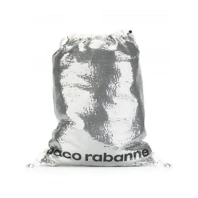 Shop Rabanne Sequin Embellished Backpack