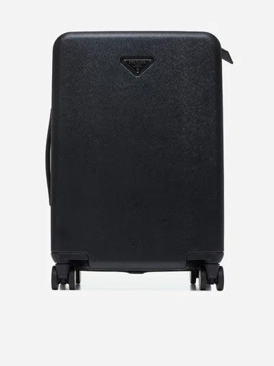 Prada Black Polycarbonate Trolley